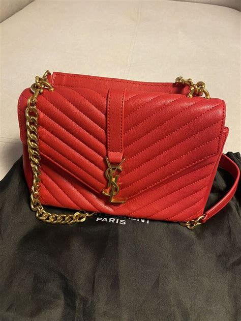 YVES SAINT LAURENT Taschen rot Damen 